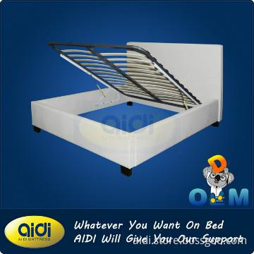 Hydraulic Bed,2013 New Design King Size Leather Hydraulic Bed Frame